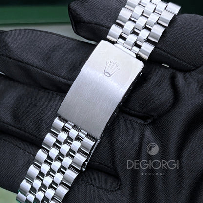 Rolex Datejust 16234 Jubilee Bianco Romani Piccoli