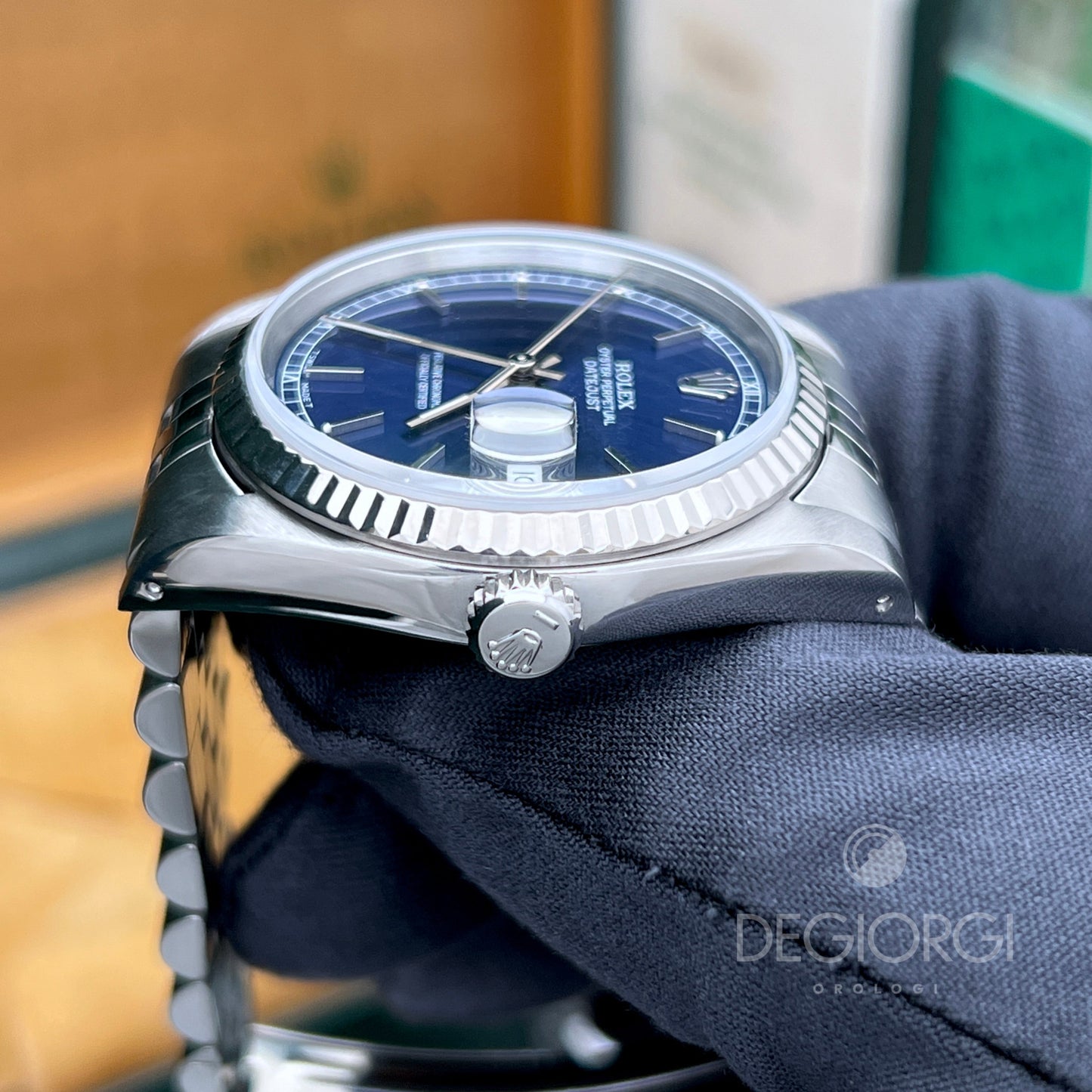 Rolex Datejust 16234 Jubilee Blu 1992