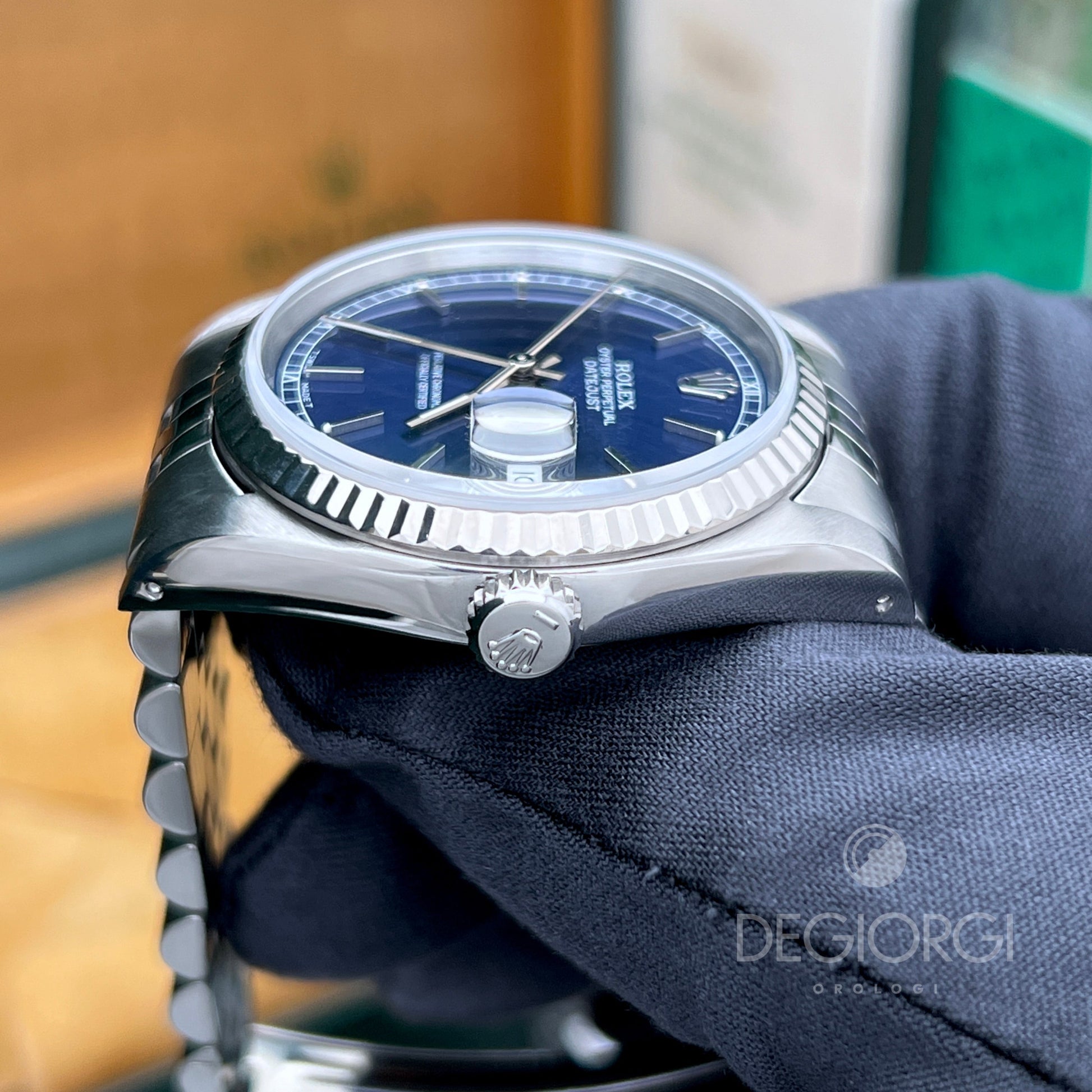 Rolex Datejust 16234 Jubilee Blu 1992