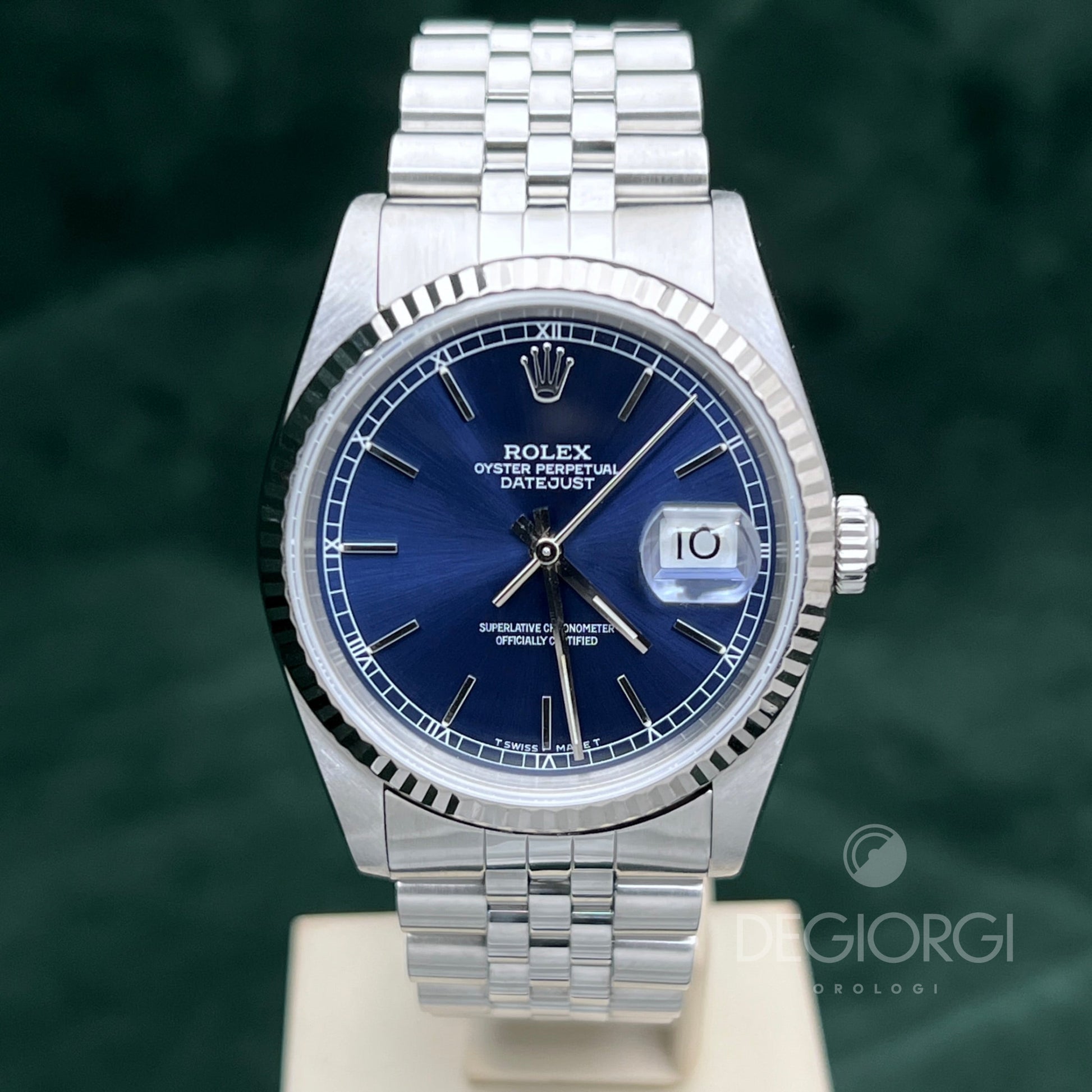 Rolex Datejust 16234 Jubilee Blu 1992