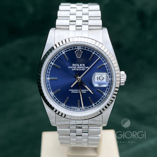 Rolex Datejust 16234 Jubilee Blu 1992