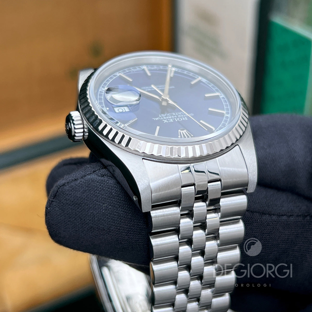 Rolex Datejust 16234 Jubilee Blu 1992