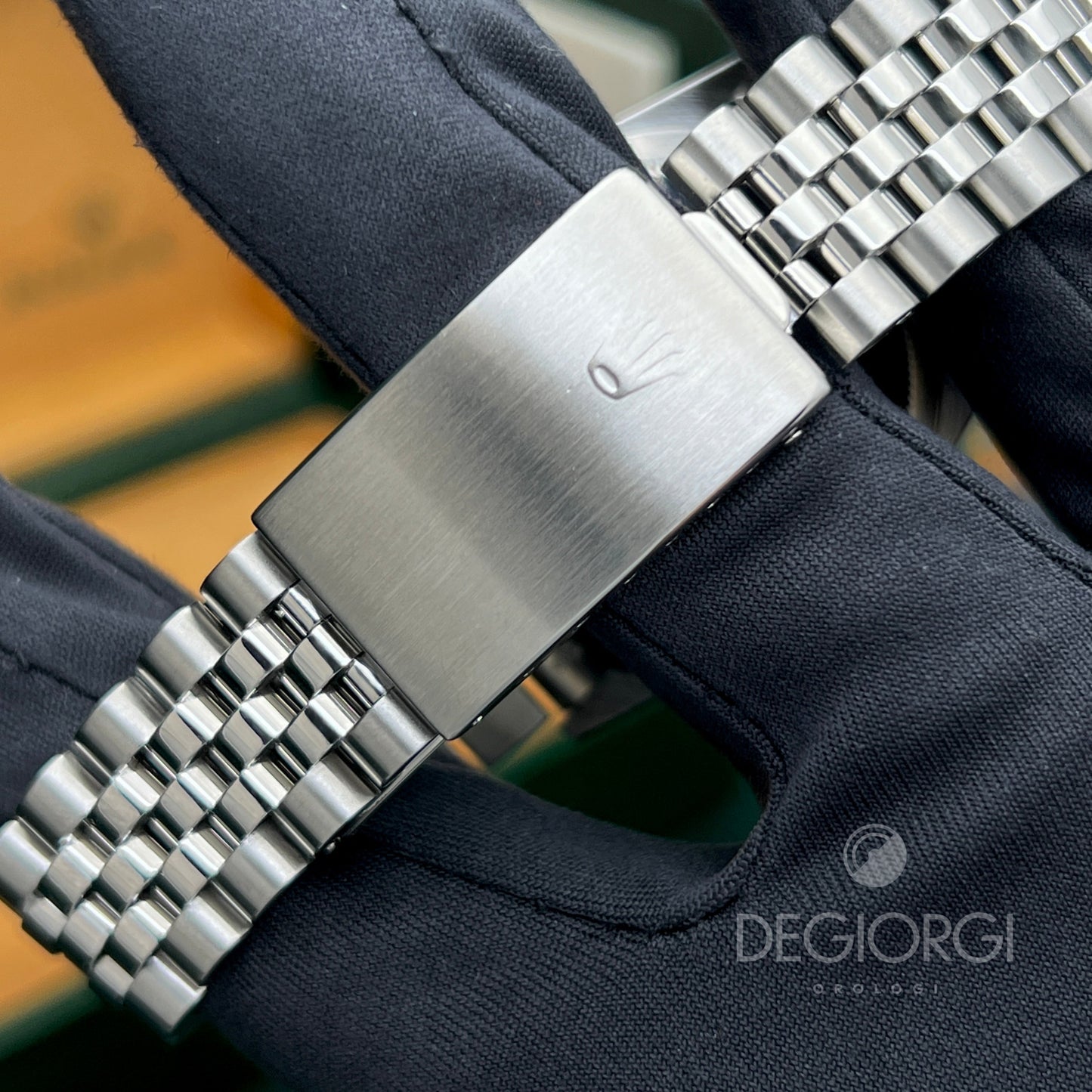 Rolex Datejust 16234 Jubilee Blu Diamanti
