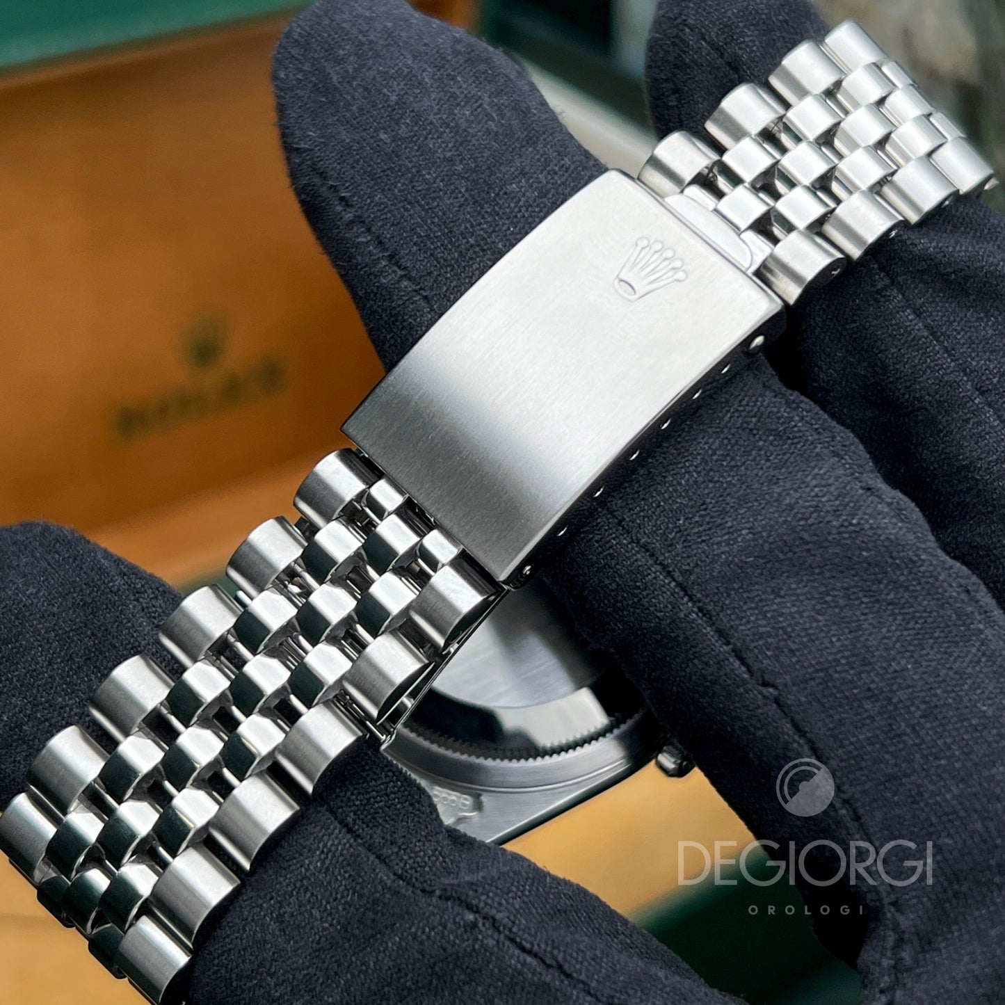 Rolex Datejust 16234 Jubilee Blu Romani