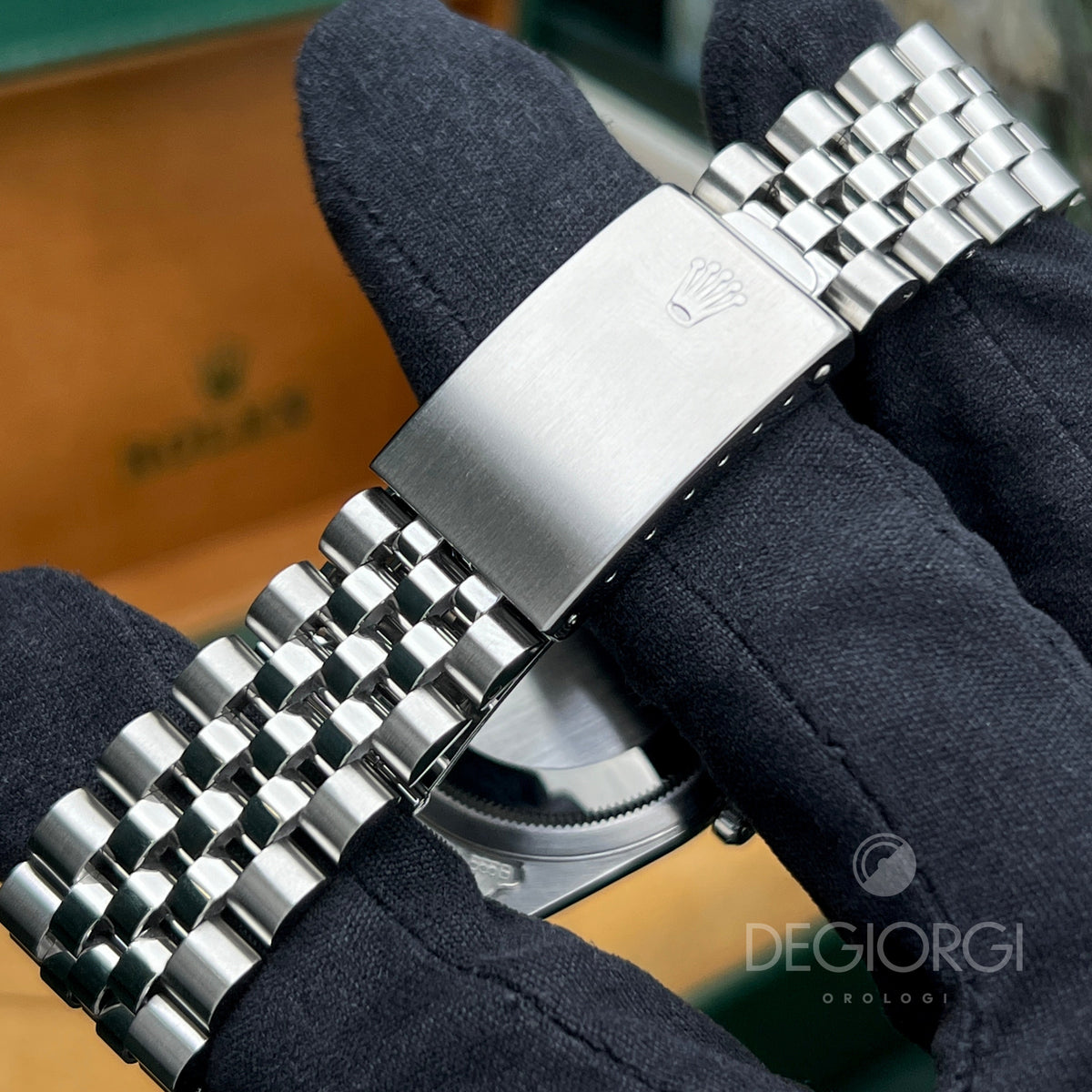 Rolex Datejust 16234 Jubilee Blu Romani