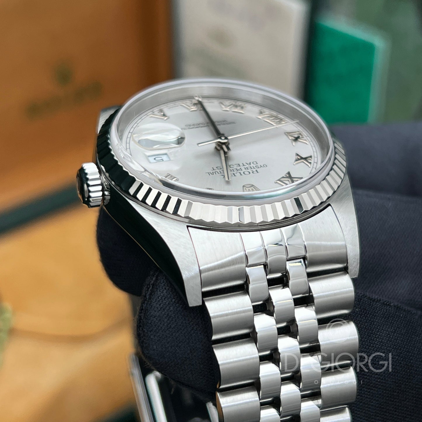 Rolex Datejust 16234 Jubilee Grigio Romani