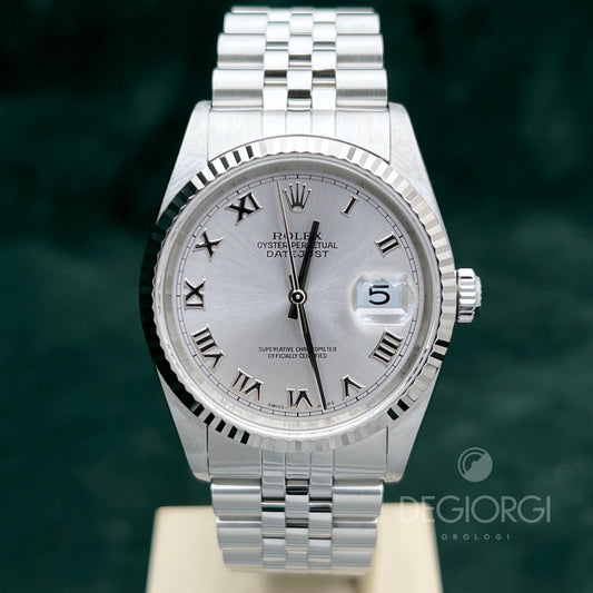 Rolex Datejust 16234 Jubilee Grigio Romani