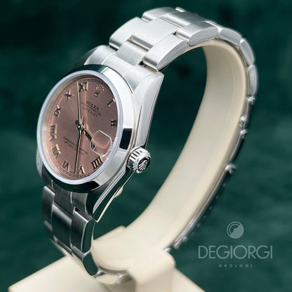 Rolex Datejust 78240 Oyster Rosa Romani 31 Mm