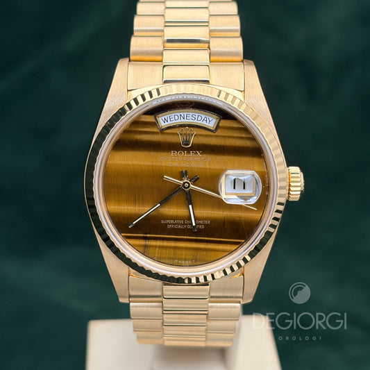 Rolex Day-Date 18038 President 36 mm Occhio di Tigre Tiger Eye