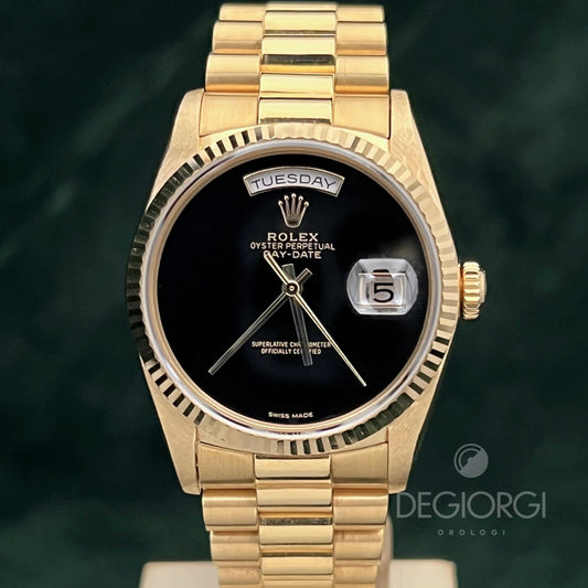 Rolex Day-Date 18238 Onyx Onice