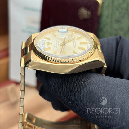 Rolex Day-Date Oysterquartz 19018 Oro giallo 36 mm President