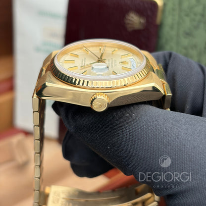 Rolex Day-Date Oysterquartz 19018 Oro giallo 36 mm President