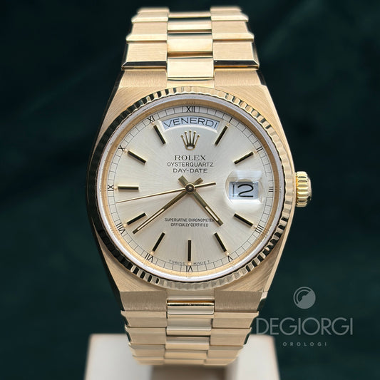 Rolex Day-Date Oysterquartz 19018 Oro giallo 36 mm President