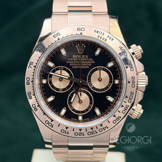 Rolex Daytona 116505 Oyster 40 mm Everose Oro rosa