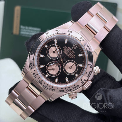 Rolex Daytona 116505 Oyster 40 mm Everose Oro rosa