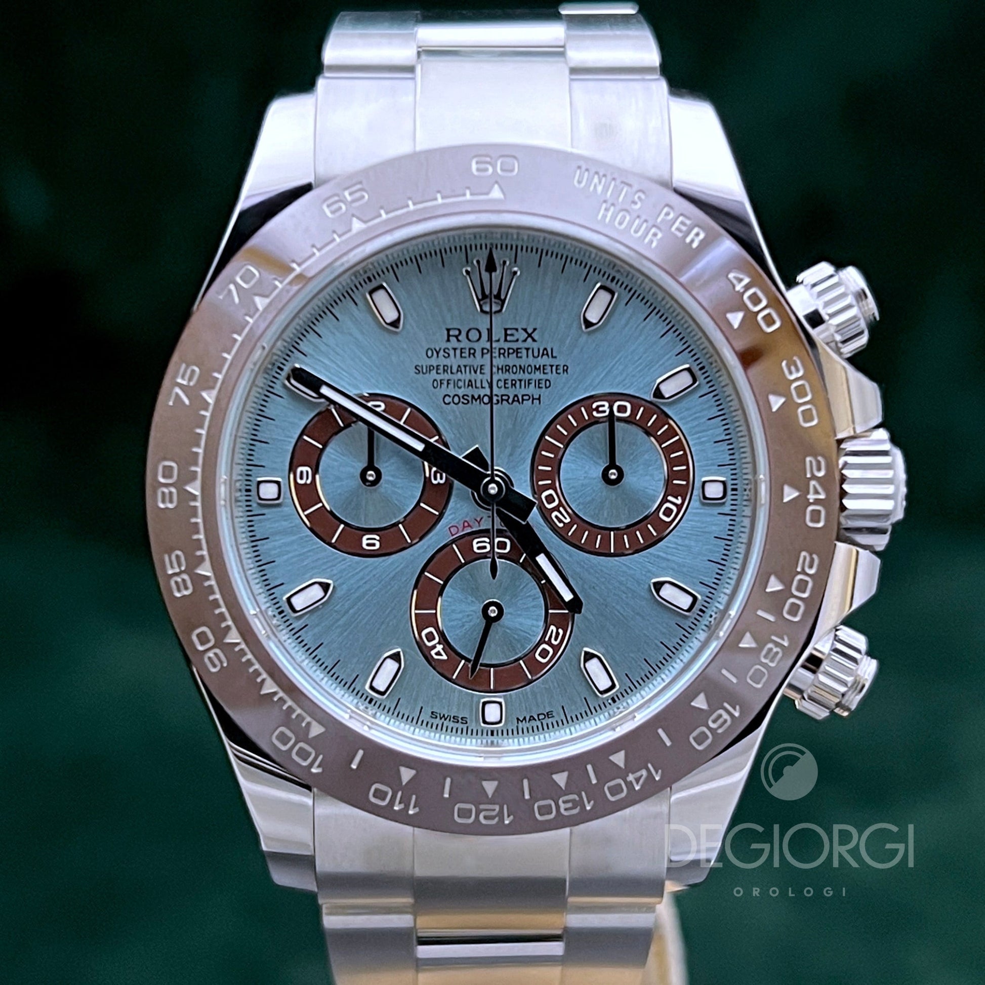 Rolex Daytona 116506 Platino Ice Blue 2017