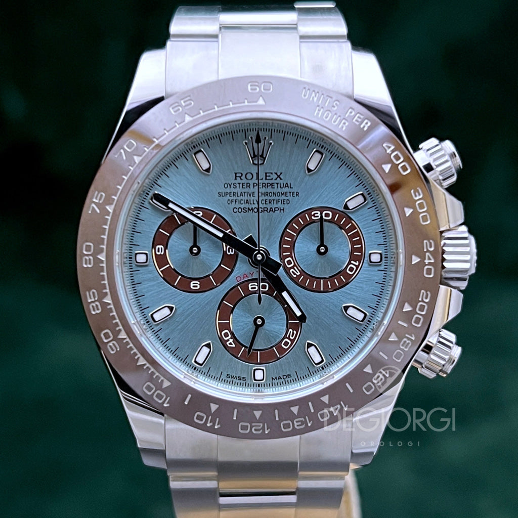 Rolex Daytona 116506 Platino Ice Blue 2017