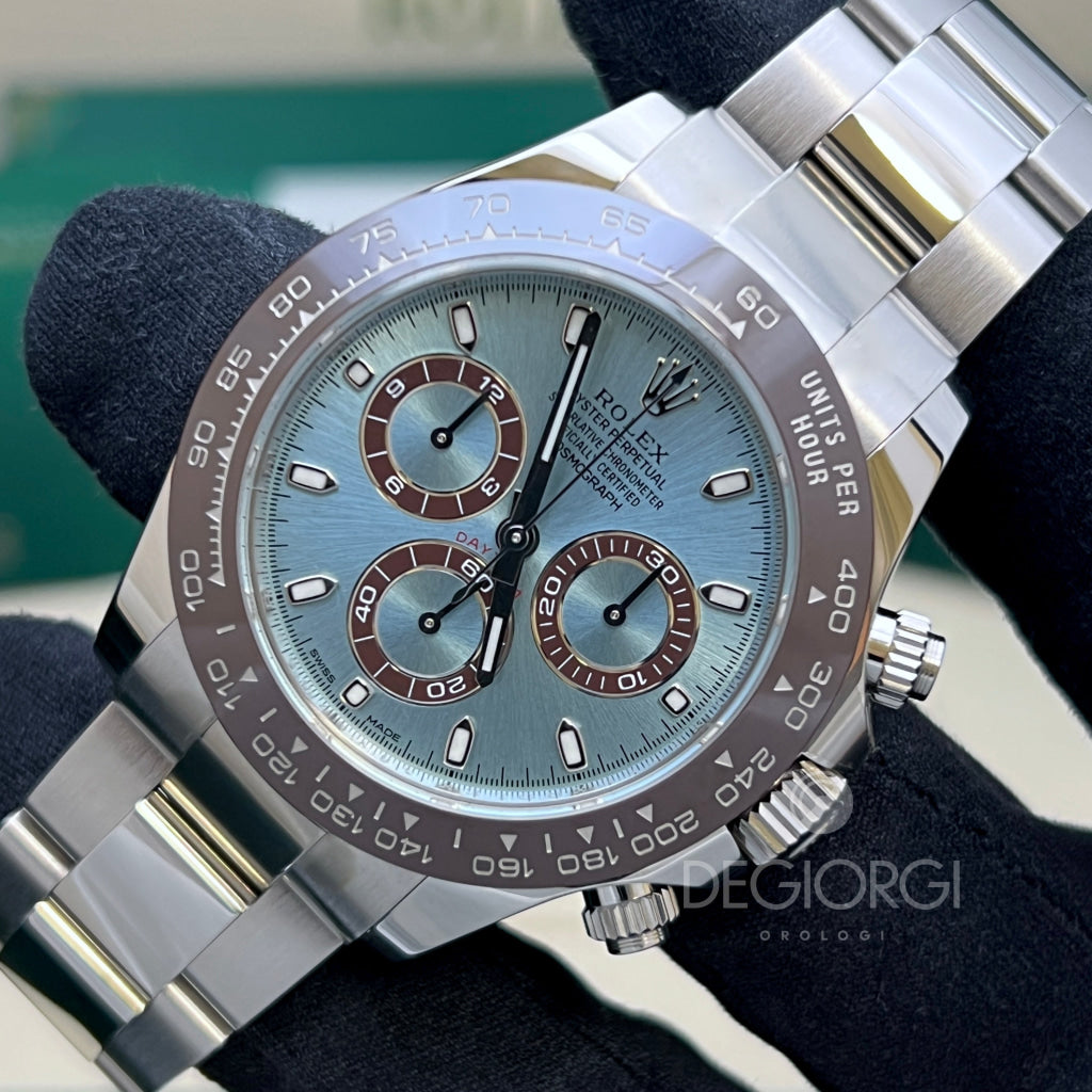 Rolex Daytona 116506 Platino Ice Blue 2017