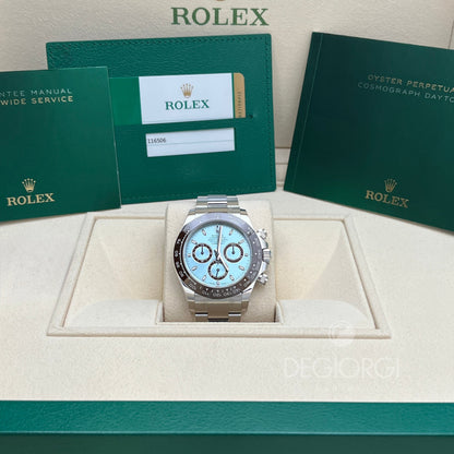 Rolex Daytona 116506 Platino Ice Blue 2017