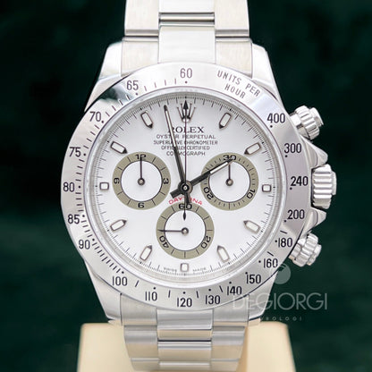 Rolex Daytona 116520 Bianco Slim Hands