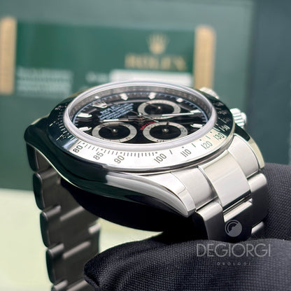 Rolex Daytona 116520 Nero RRR 40 mm Acciaio Oyster