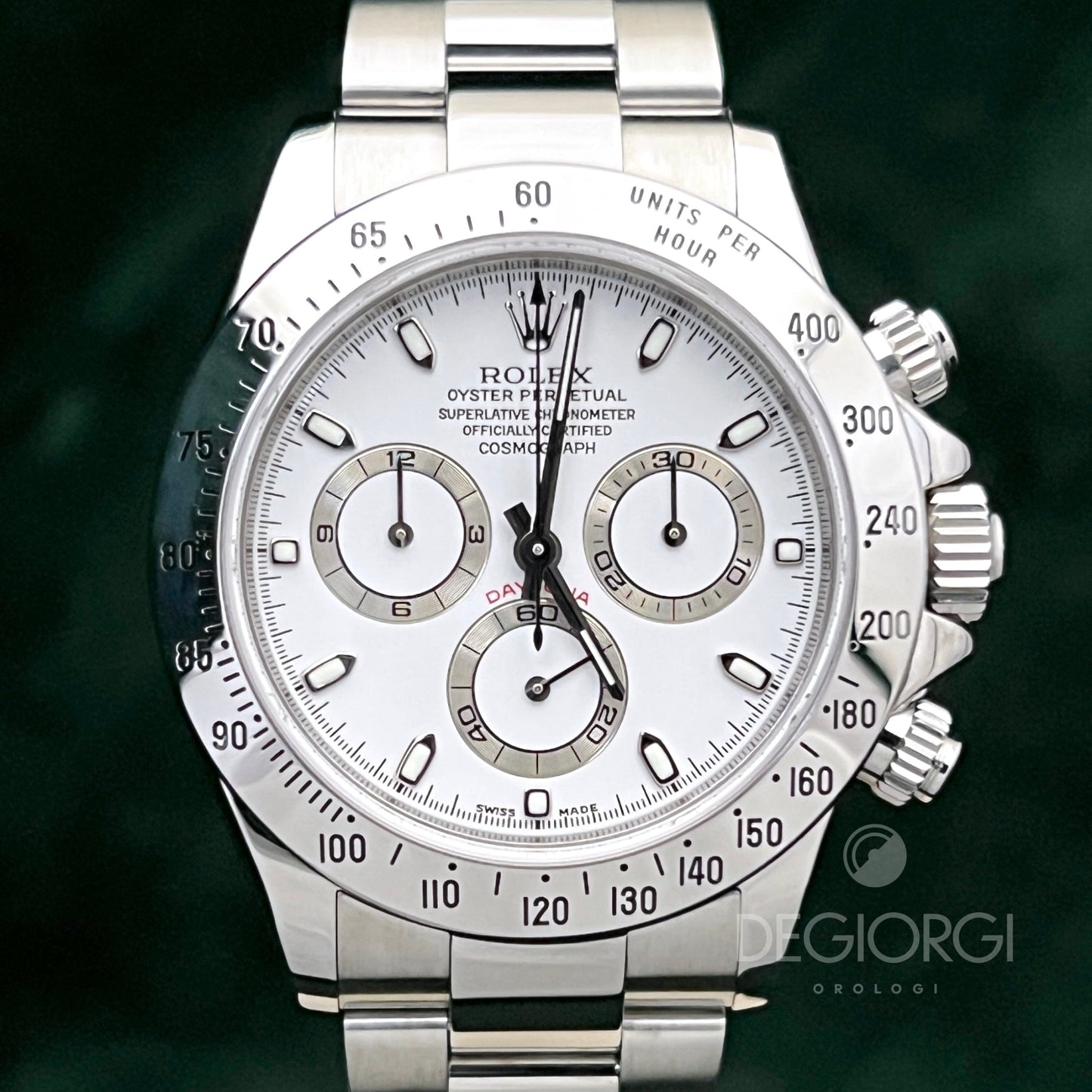 Rolex Daytona 116520 Bianco Slim Hands 2004