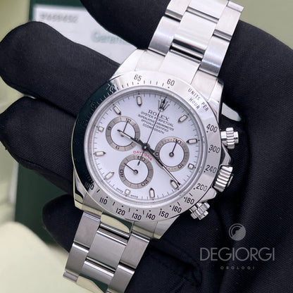 Rolex Daytona 116520 Bianco Slim Hands 2004
