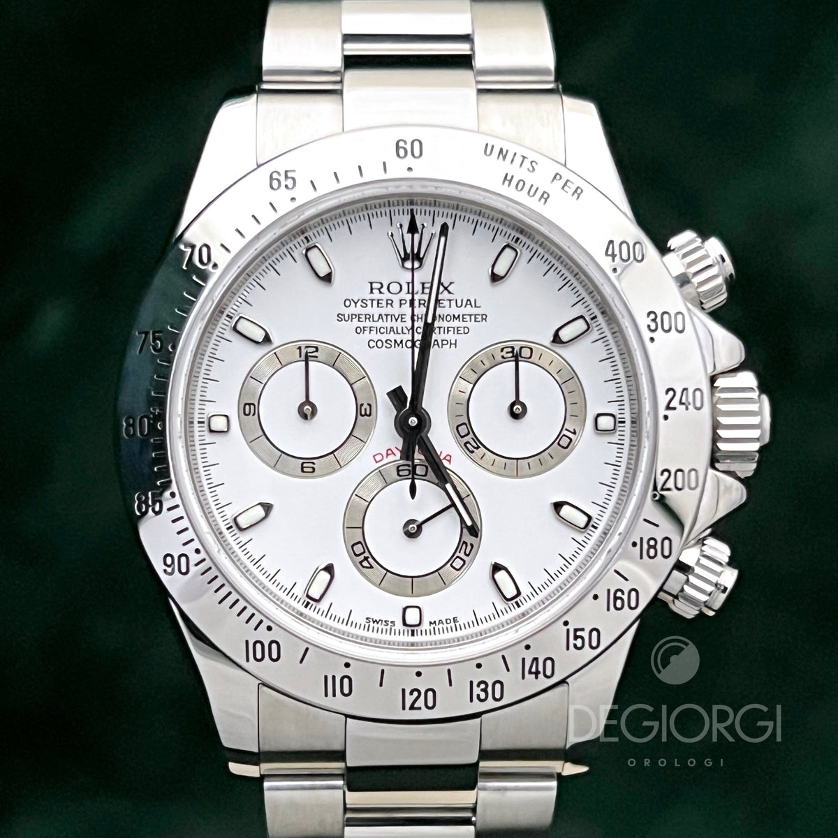 Rolex Daytona 116520 Bianco Slim Hands 2004
