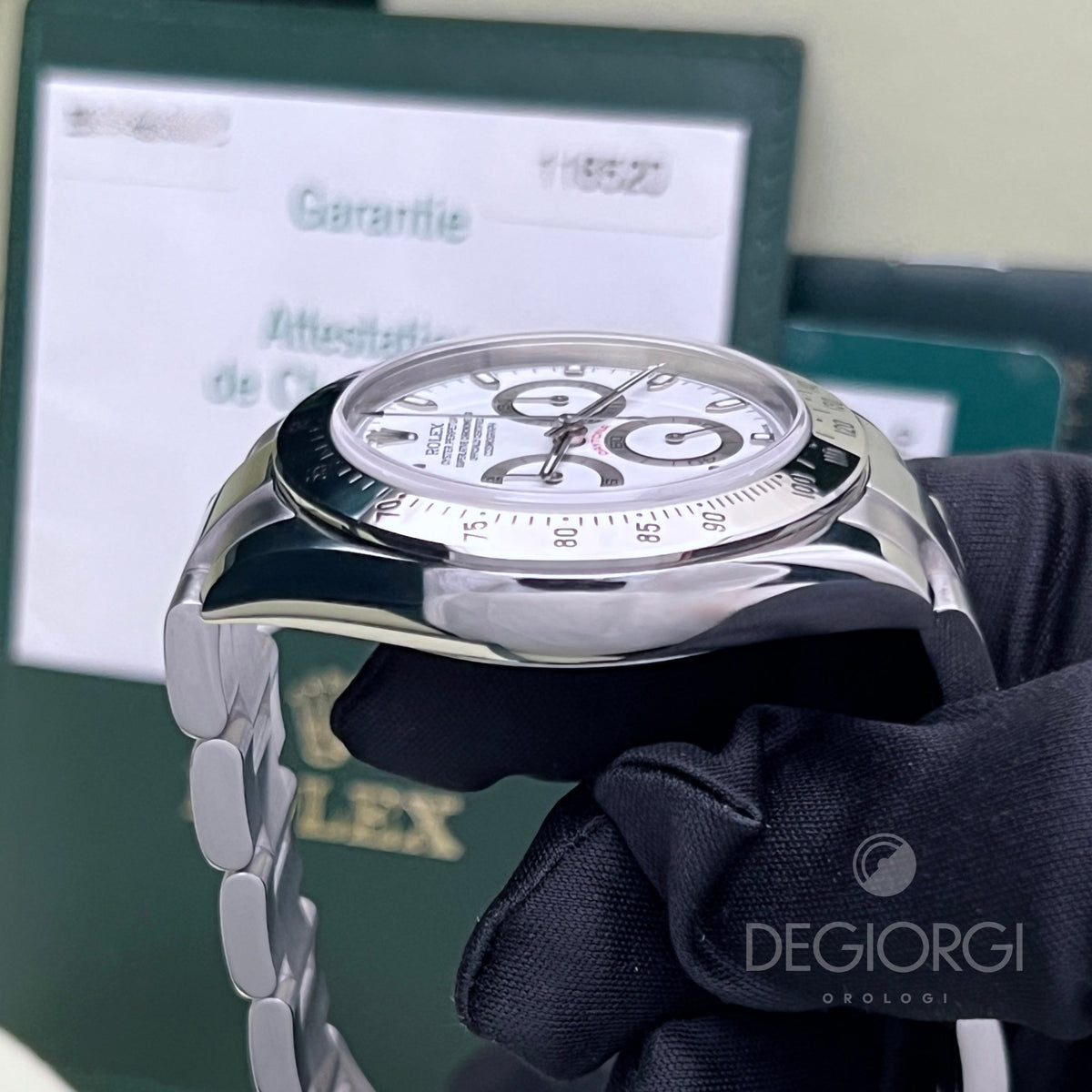 Rolex Daytona 116520 Bianco Slim Hands 2004
