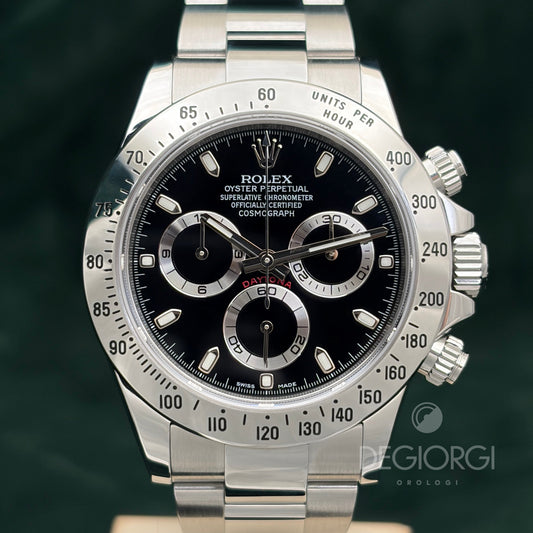 Rolex Daytona 116520 Oyster 40 mm Nero Luminova