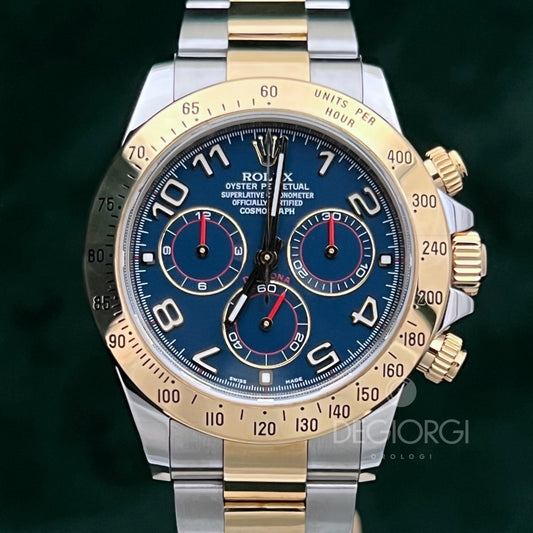 Rolex Daytona 116523 Blu Racing
