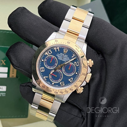 Rolex Daytona 116523 Blu Racing