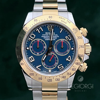 Rolex Daytona 116523 Blu Racing