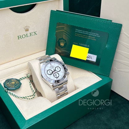 Rolex Daytona 126500Ln Ceramica Bianco 2024