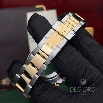 Rolex Daytona 16523 Oyster 40 mm Acciaio e Oro Giallo Zenith Bianco