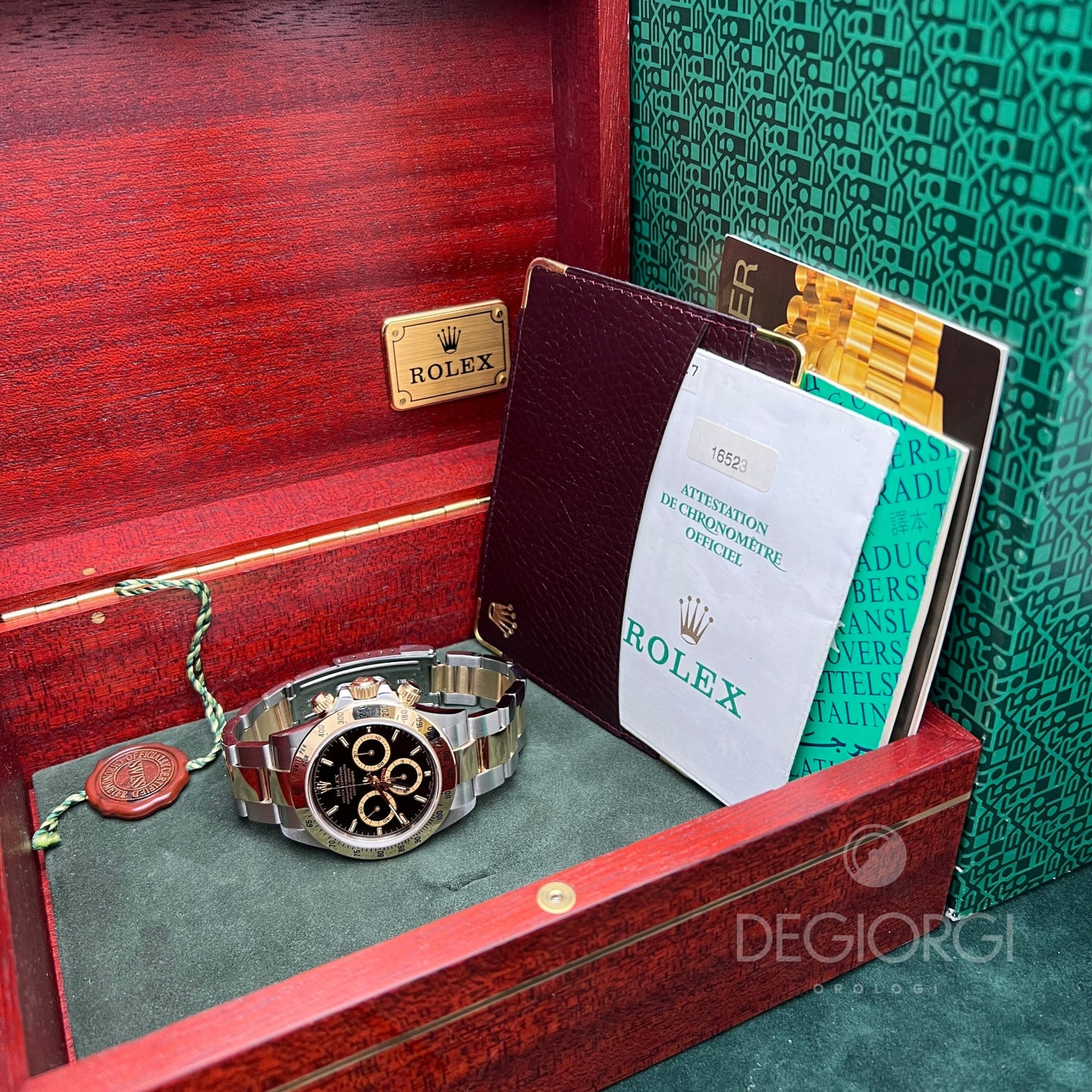 Rolex Daytona 16523 Zenith Nero 1999