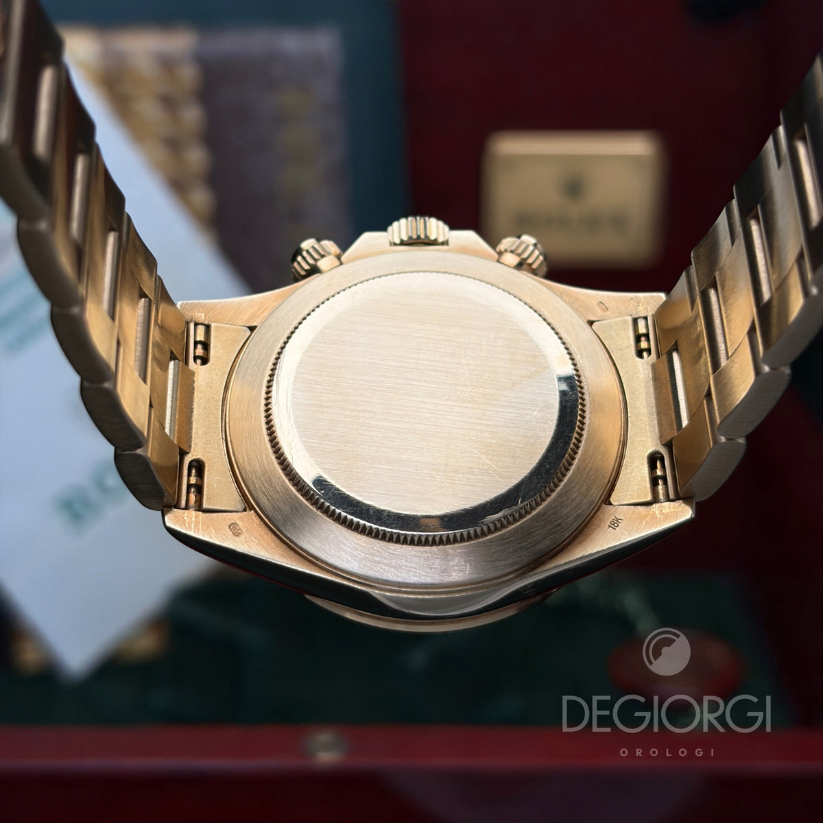 Rolex Daytona 16528 Oro giallo Zenith Trizio Diamanti