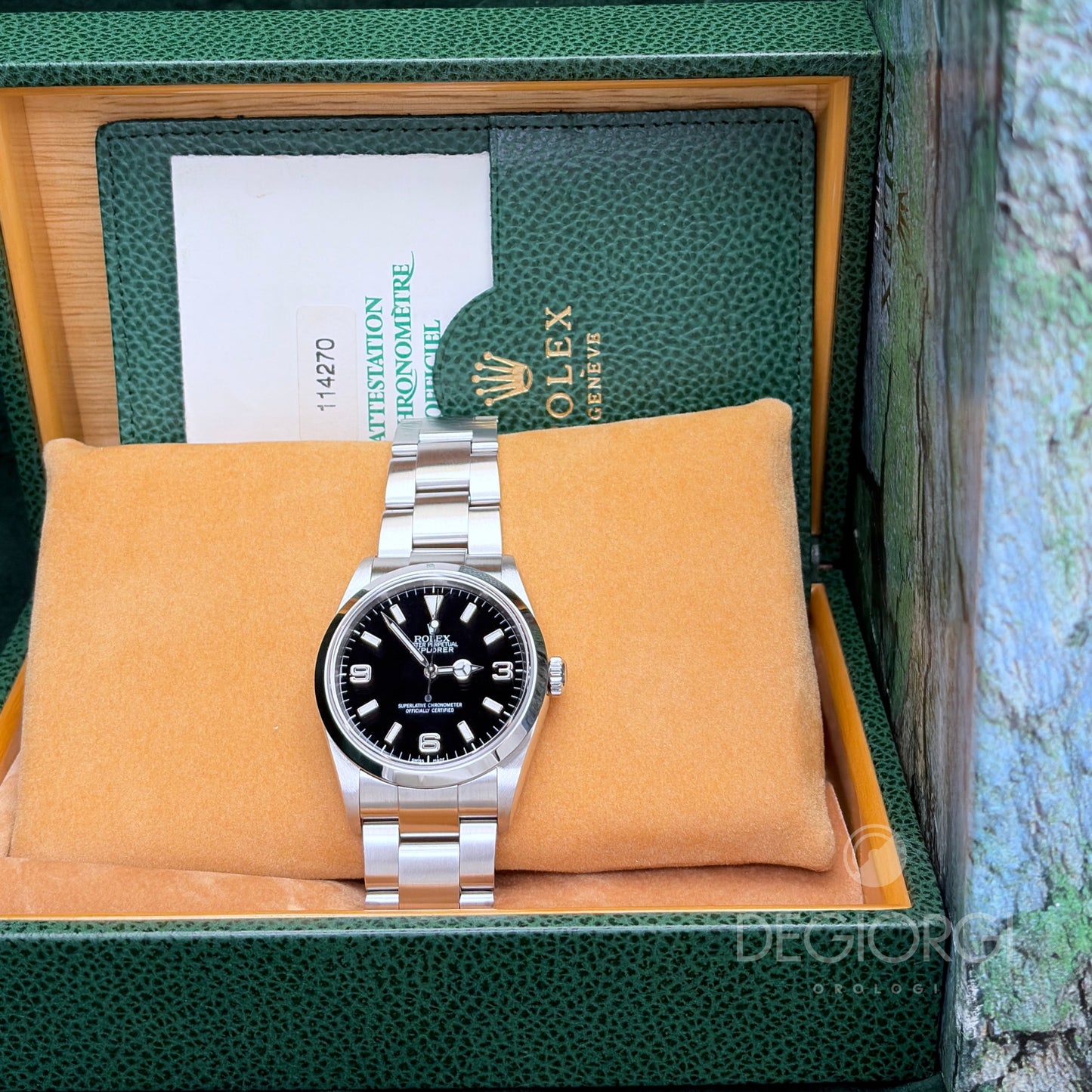 Rolex Explorer 114270 Oyster 36 mm Acciaio