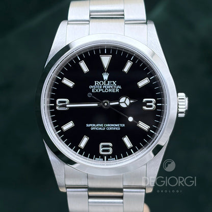 Rolex Explorer 114270 Oyster 36 mm Acciaio