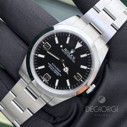 Rolex Explorer 214270 Oyster 39 mm Acciaio