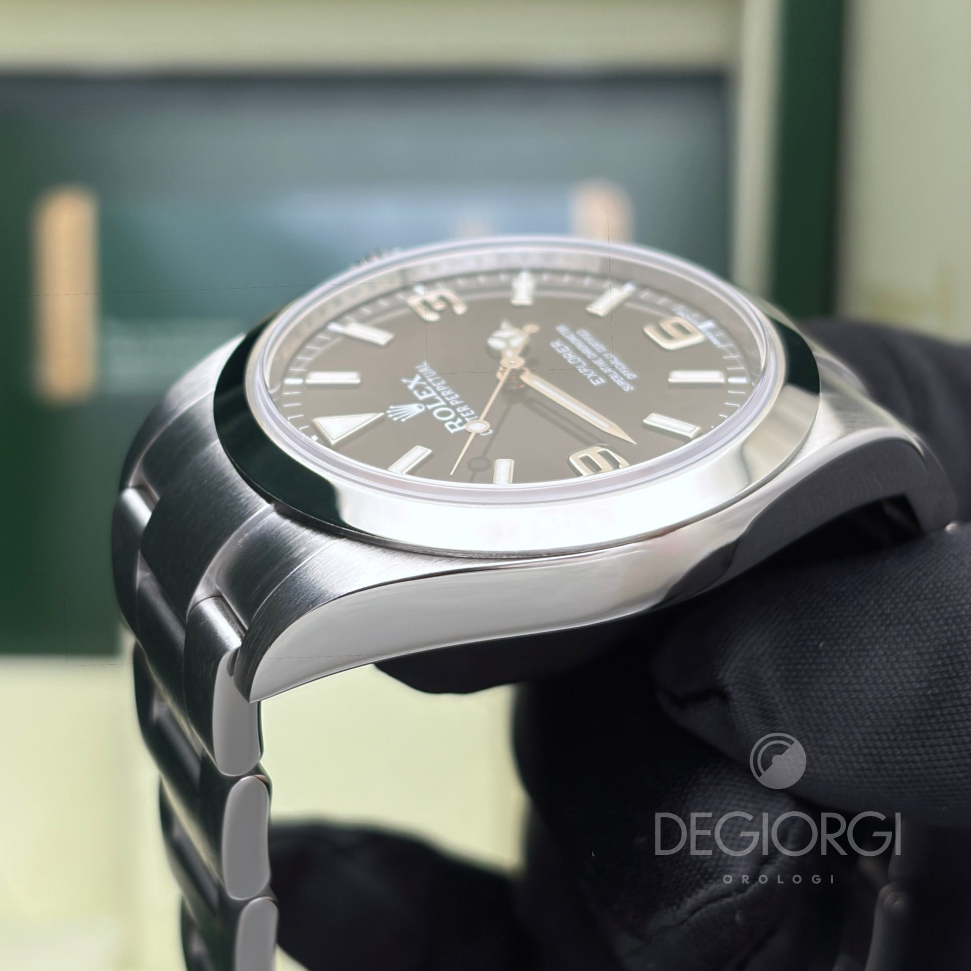 Rolex Explorer 214270 Oyster 39 mm Acciaio