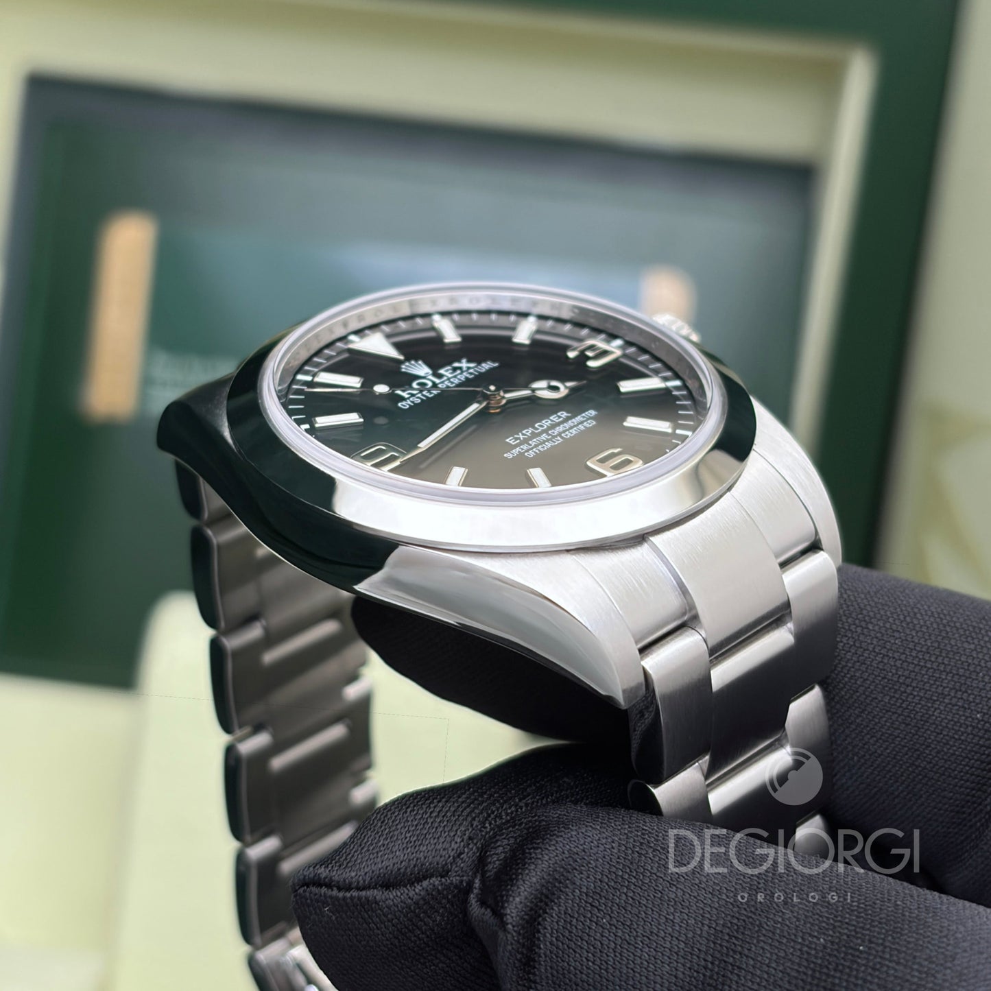 Rolex Explorer 214270 Oyster 39 mm Acciaio