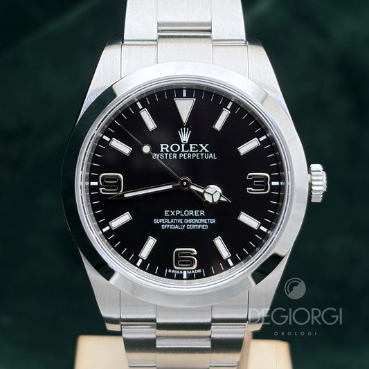 Rolex Explorer 214270 Oyster 39 mm Acciaio