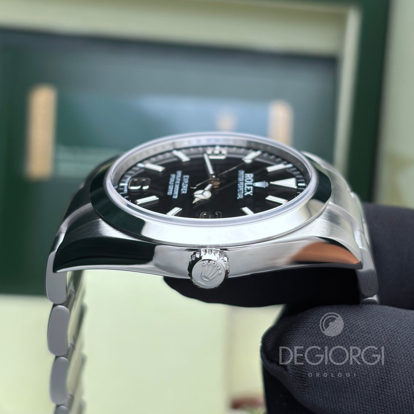 Rolex Explorer 214270 Oyster 39 mm Acciaio