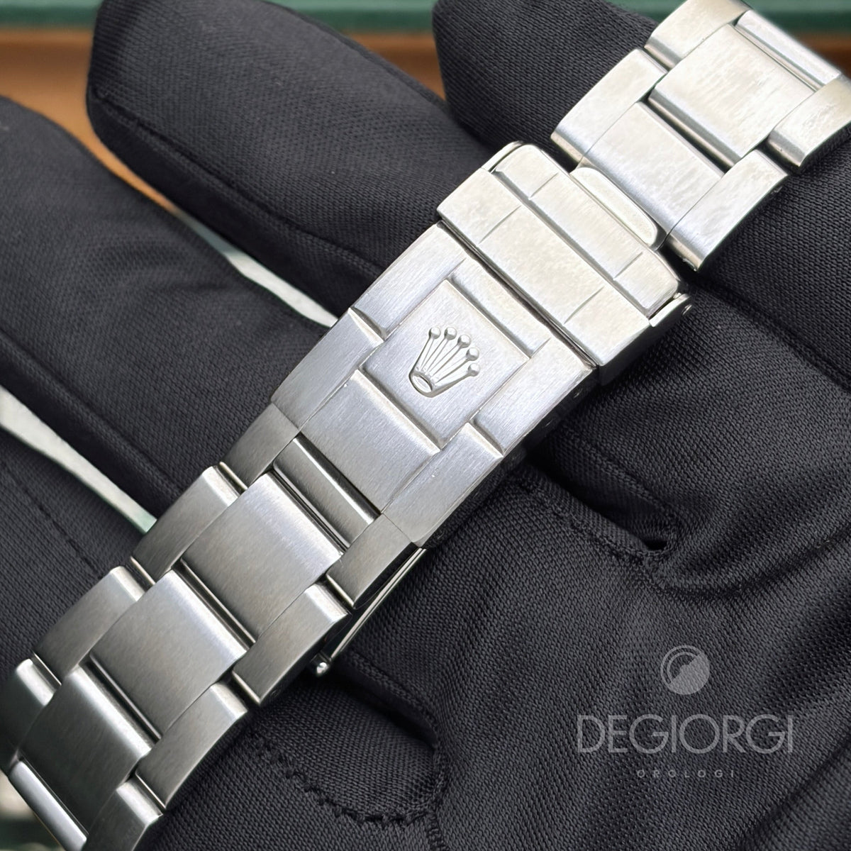 Rolex Explorer II 16570 Luminova 40 mm Acciaio Bianco