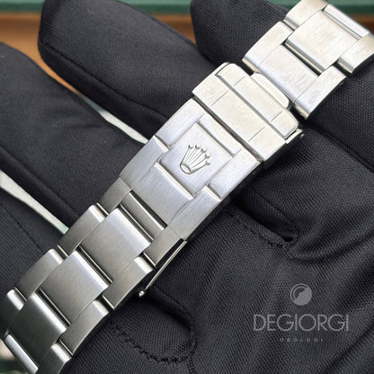 Rolex Explorer II 16570 Luminova 40 mm Acciaio Bianco