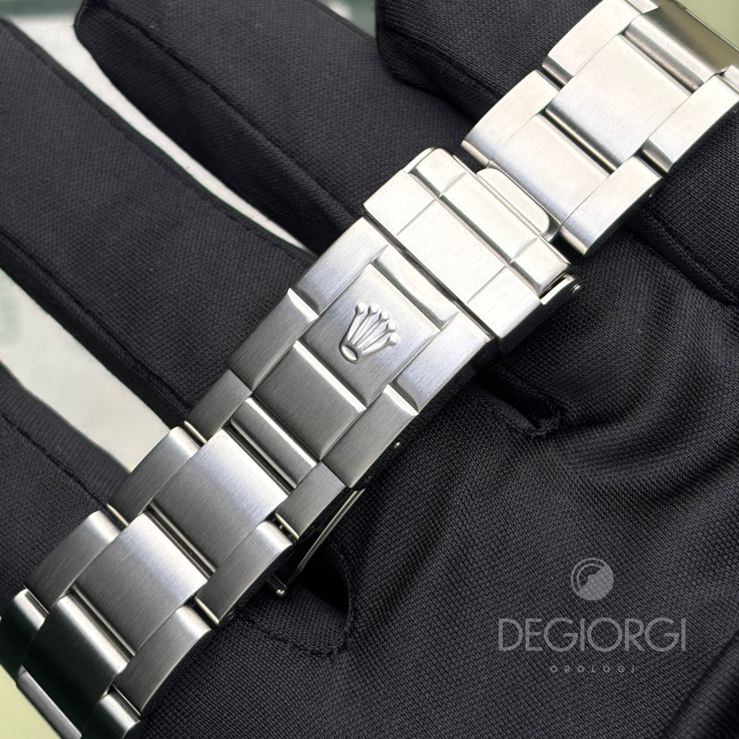 Rolex Explorer II 16570 Nero 40 mm Senza Fori Luminova