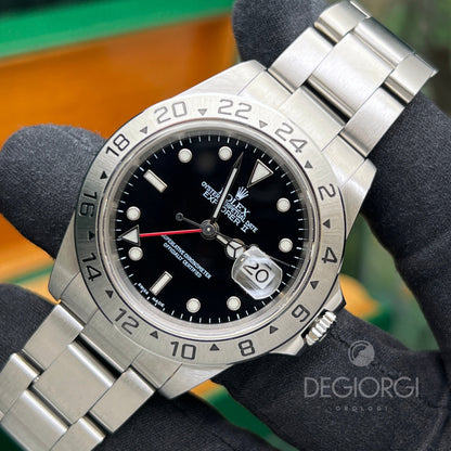 Rolex Explorer Ii 16570 Nero Luminova 2000