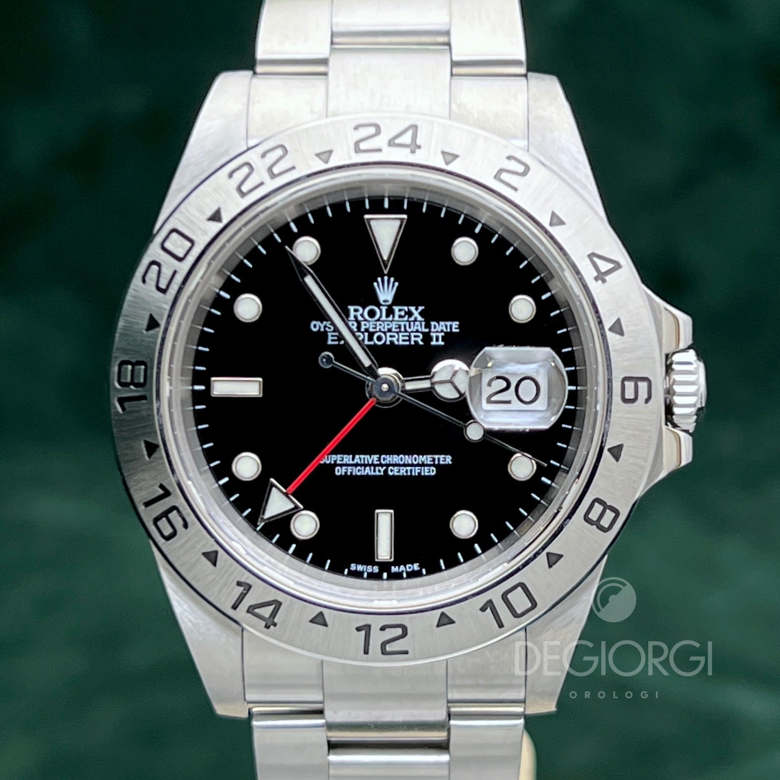 Rolex Explorer Ii 16570 Nero Luminova 2000