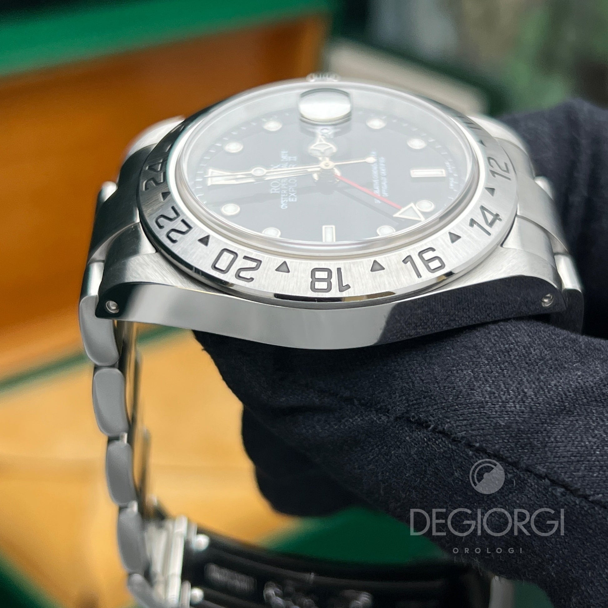 Rolex Explorer Ii 16570 Nero Luminova 2000